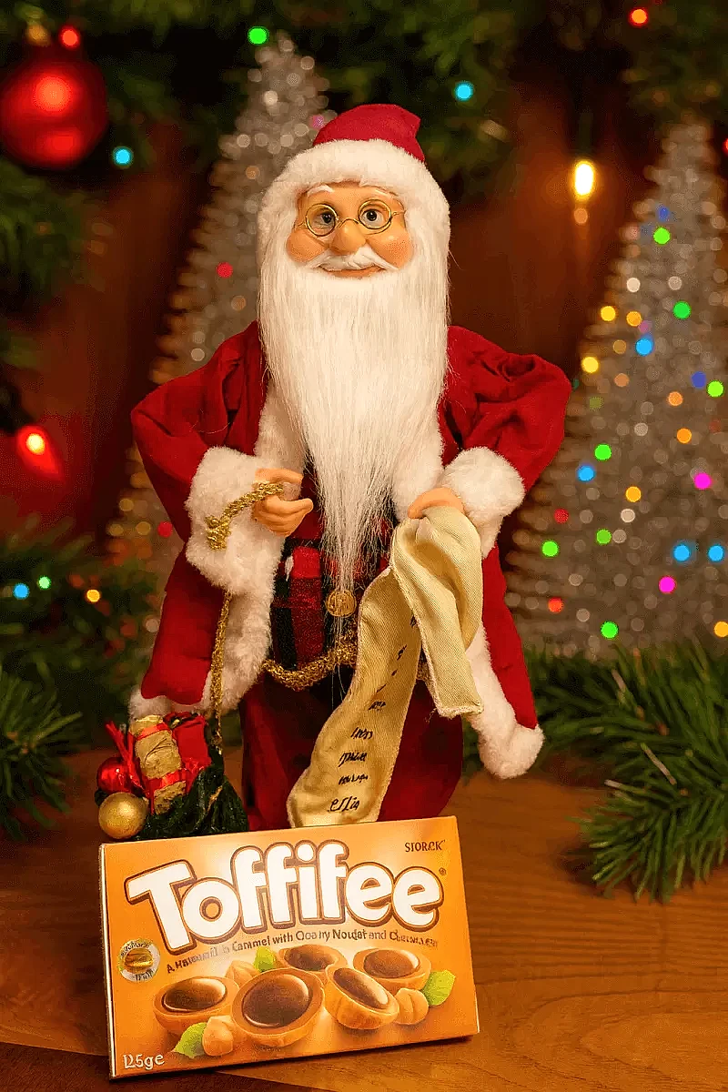 Noel Baba Ve Toffifee Çikolata